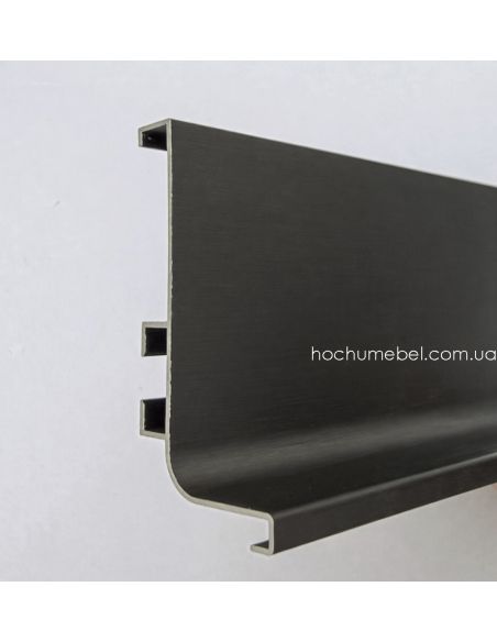 Профиль GOLA L 57 черный браш (аналог Scilm) 3m