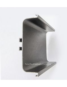 Профиль GOLA C 73 черный браш (аналог Scilm) 3m