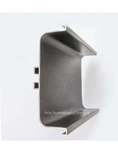 Профиль GOLA C 73 черный браш (аналог Scilm) 3m