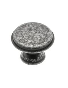 Ручка кнопка GTV CENTO d28 мм Античне срібло