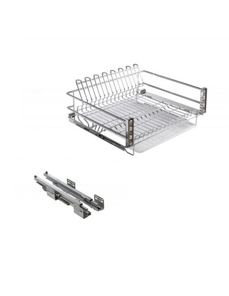 Сушка висувна на направляючих тандем Movix GTV однорівнева хром 600мм