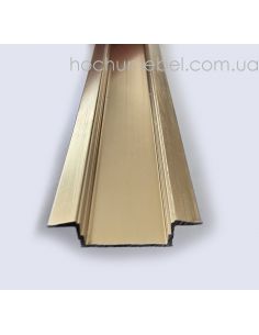Профіль для LED врізний золото браш PREMIUM 3м з матовим... 2
