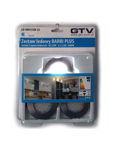 Светильник LED BARRI PLUS холодный белый 220V