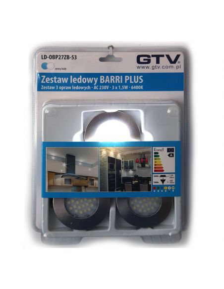 Светильник LED BARRI PLUS холодный белый 220V