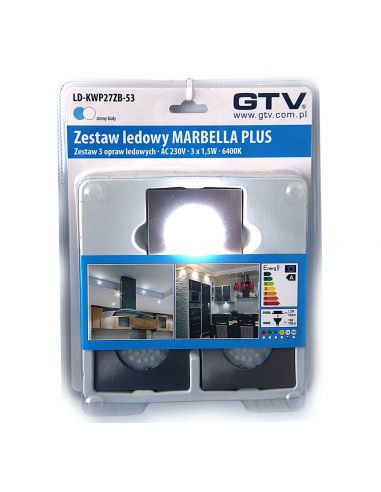 Світильник LED MARBELLA PLUS холодний білий 220V
