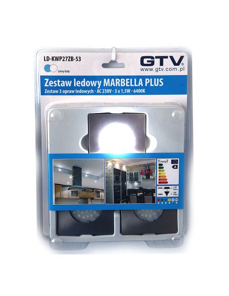 Світильник LED MARBELLA PLUS холодний білий 220V