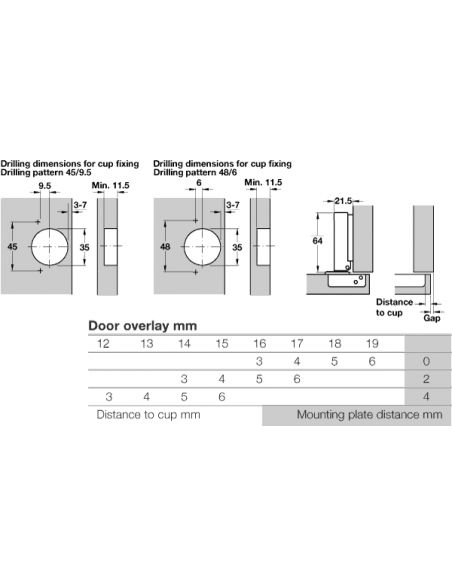 Петля накладная с доводч. METALLA D SM 110*