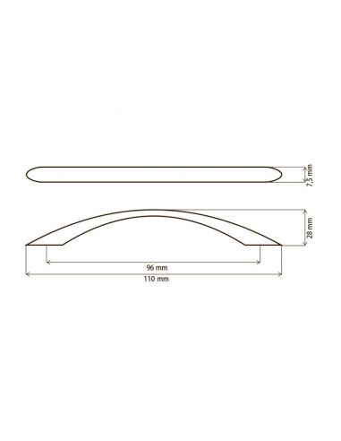 Ручка UP 8204/96