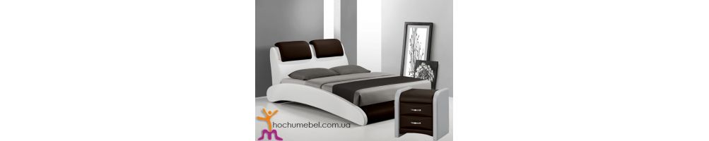 Купити ліжко в інтернет магазині. Спальня Монтана. Ліжко для сучасної спальної кімнати.